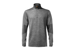 WizWool 210 termo tričko s dlhým rukávom šedé