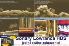 uk�ka re�lnych sonarov�ch nahr�vok sonaru HDS zo Slovenska