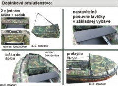 Vak (taška) do člna pod sedačku Vak (taška) do člna pod sedačku