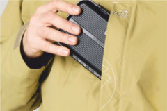 Detailný pohľad na materiál rybárskej bundy Geoff Anderson Dozer Basis Detailný pohľad na materiál rybárskej bundy Geoff Anderson Dozer Basis