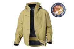 Detailné zapínanie nepremokavej bundy Geoff Anderson Detailné zapínanie nepremokavej bundy Geoff Anderson