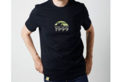 �ierne ryb�rske tri�ko Geoff Anderson Organic Tee Retro 1999