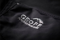 Detail loga na bunde Geoff Anderson WS Basis