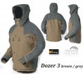 Dozer 3  membr�nov� bunda GEOFFAnderson hnedo �ed� XS